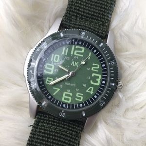 Brand new men’s AK green rugged wristwatch
